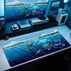 Anime Woeste Haai Muismat Grote Computer Accessoires Muismat Kantoor Game Tafelmatten Gaming Toetsenbord Antislip Muismatten