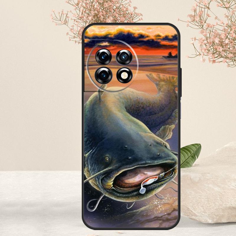 Art Fishing Lure Case For OnePlus 15 13 12 11 13T 13R 12R 15R 10T 8T 10 Pro Nord 5 CE 4 3 2 Lite N20 N30 Cover
