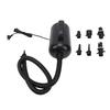 Electric Air Pump 1200W 24000pa 1300LPM Electric Inflator Deflator Pump for Inflatable Bed Sofa Boat Raft Black EU Plug