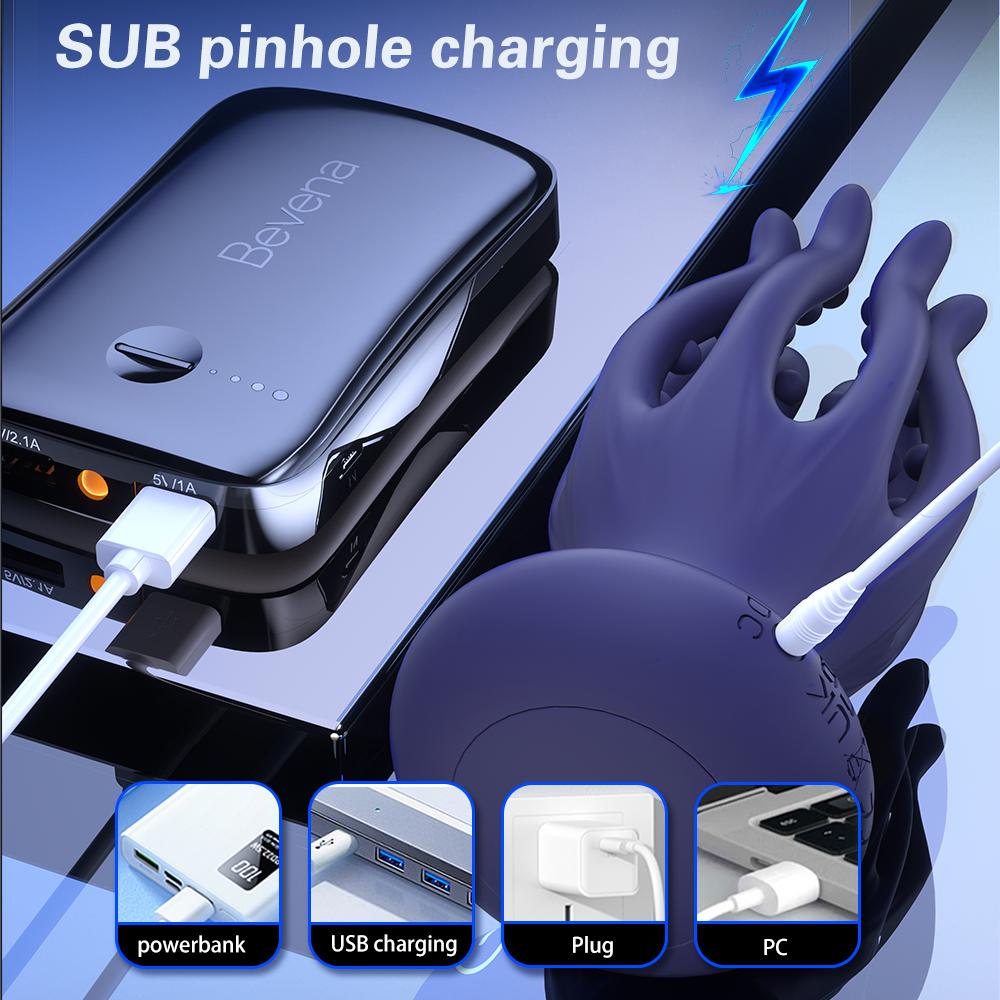 Male Glans Stimulator Vibrator Masturbator Penis Massager Exerciser Delay Ejaculation Trainer Adult Supplies Sex Toy For Men Gay