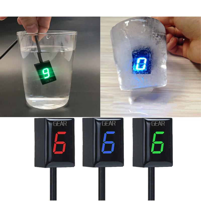 Gear Indicator Motorcycle Digital Gear Display Meter For Suzuki GSX-R1000 GSX1400 SV650 SV1000 V-Strom 650 DL650 DL1000 M109R2