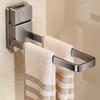 Space-Saving Foldable Towel Rack Moisture-Resistant Bath Towels Rack Hanger Organizer Rack  Closet