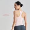 Yoga clothes, sports underwear, women's with chest pads, I-shaped vest, tight Pilates fitness, yoga top, and outer wear.