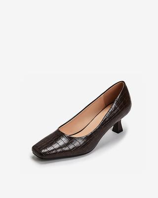 Simplet By ESquire Simple Women S Bella Croker Stiletto pumpS Brown