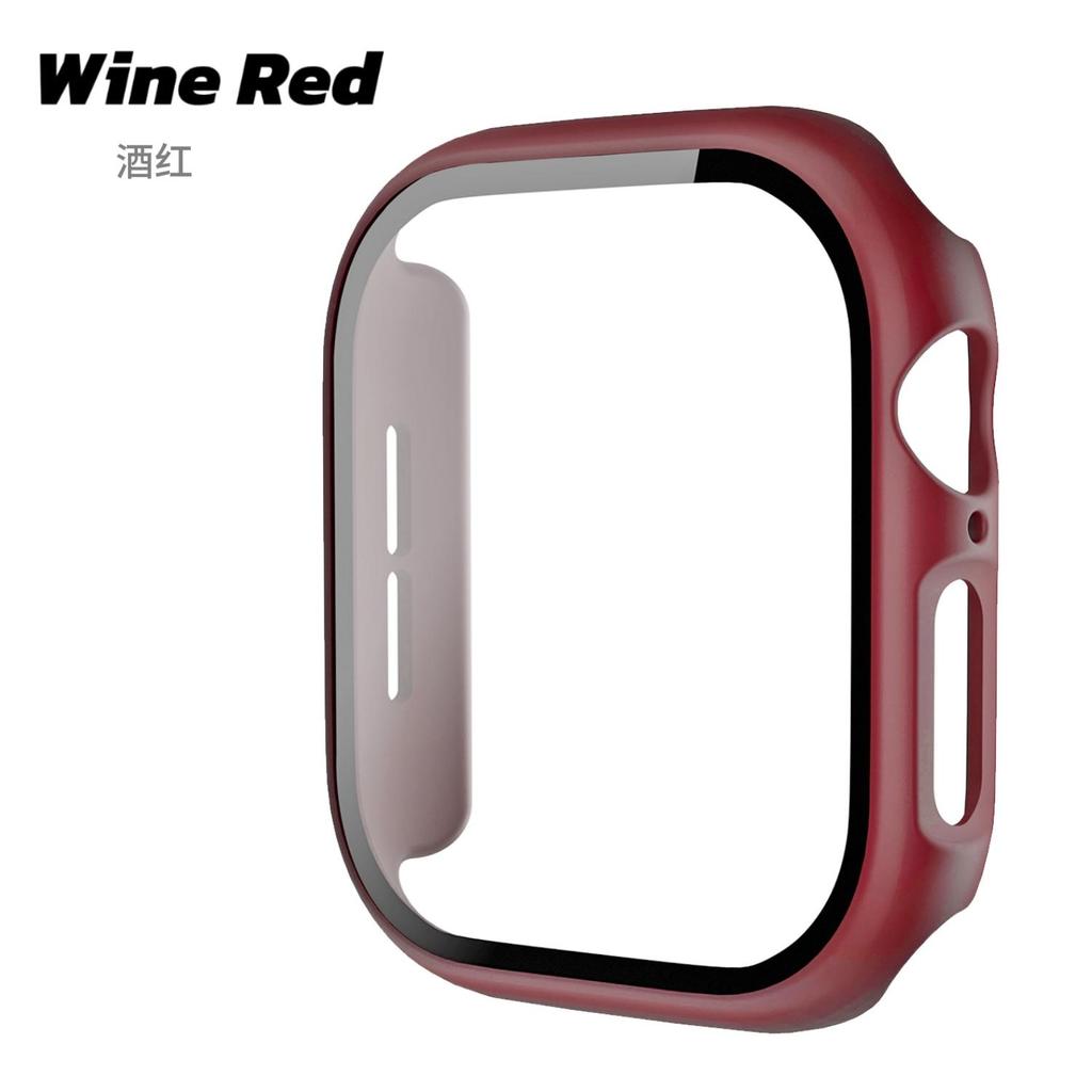 Glass+Cover For Apple Watch Ultra3 49mm Case 46mm 42mm 44mm 40mm 45mm 41mm 38mm Bumper Screen Protector Iwatch Series11 10 9 8 7 6 5 4 SE3 Accessories