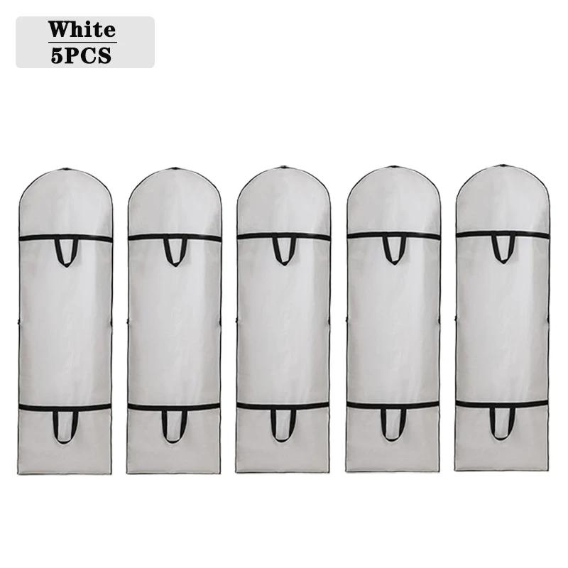 60x180cm Kleider Staubschutzhülle Kleidungsstück Anzug Kleid Jacke Kleidung Mantel Staubdichte Schutzhülle Reisetasche Anzug Hochzeitskleid Hülle