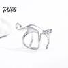 Clip on Earrings for Women 1 Pc Cute Cat Ear Cuff Earring Women, Funny Kitten Animal Cartilage Wrap Around Earring, Non Piercing Crawler Climber