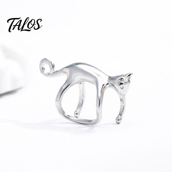 Clip on Earrings for Women 1 Pc Cute Cat Ear Cuff Earring Women, Funny Kitten Animal Cartilage Wrap Around Earring, Non Piercing Crawler Climber