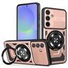 For Samsung Galaxy A36 5G Magnetic Case Rotating Kickstand TPU+PC Phone Cover