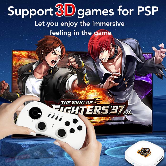 Y1 Retro Video Game Console 4K HD TV Output Built-in 40000+ Classic 2.4G Wireless Controller Home Plug and Play Game Box Stick