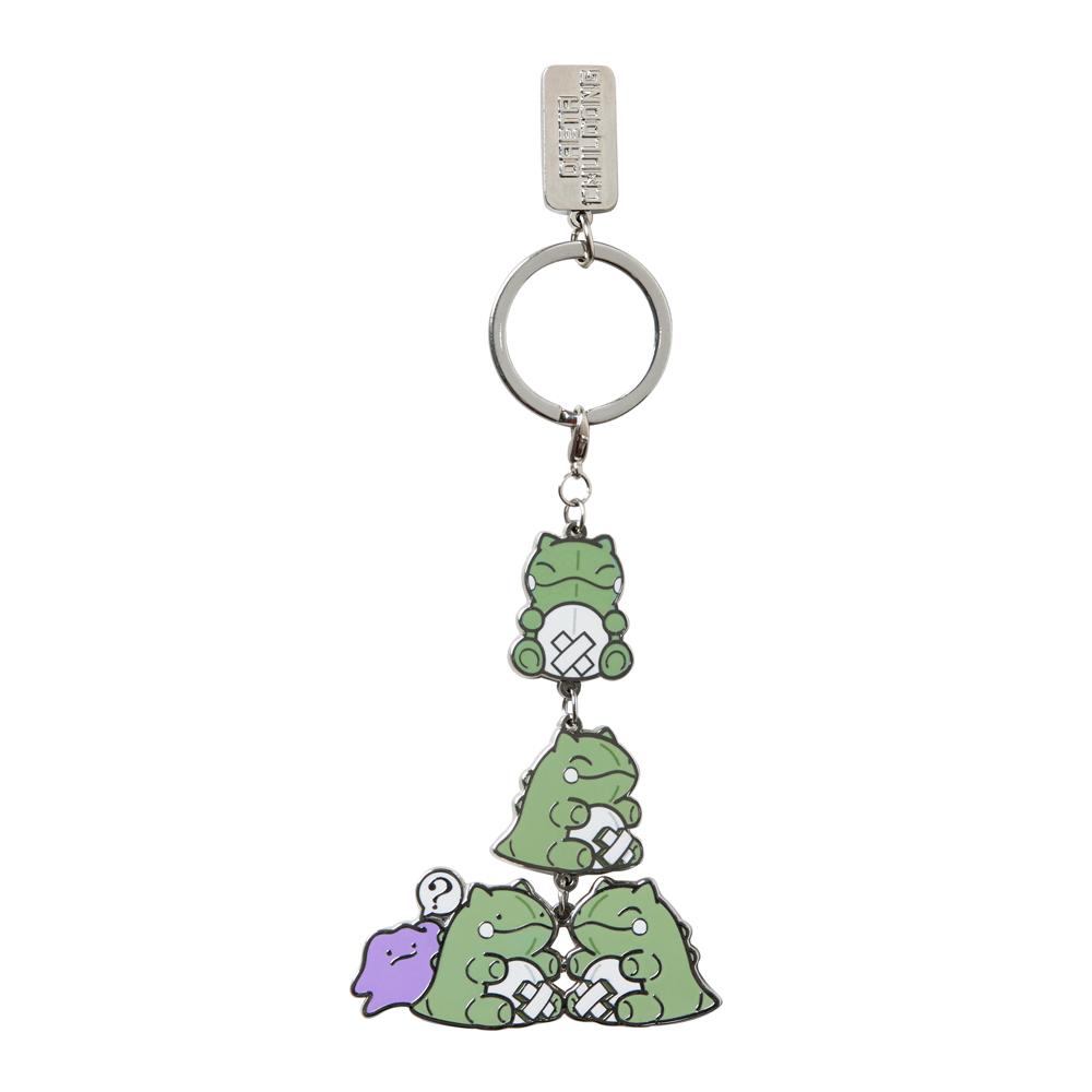 [Pokemon] Pokemon-Amie s Substitute Mobile Metal Keyring - Pokemon Store Exclusive ft. Substitute & Ditto