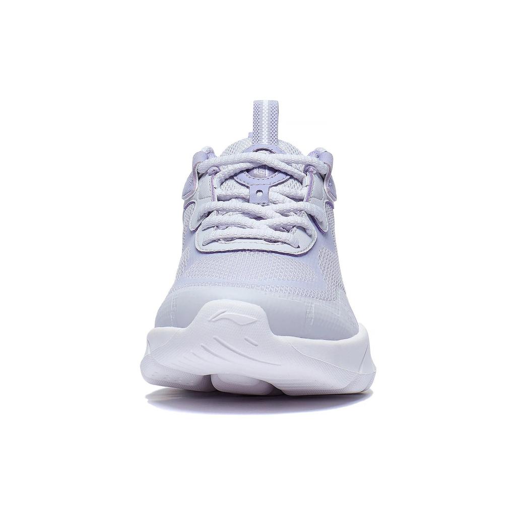 New LiNing EasyFit Fle Wear Resistant Breathable Cushioning Low Top Running Shoes Women's Light Dusty Purple ARST074-2