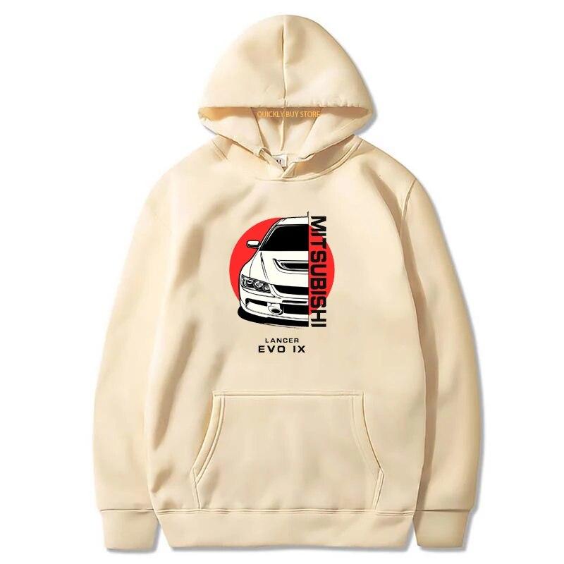 

Initial D MITSUBISHI LANCER EVO IX Тематическая рубашка с капюшоном Y2k Толстовки с капюшоном для унисекс Толстовки Одежда унисекс Новинки и предметы первой необходимости
