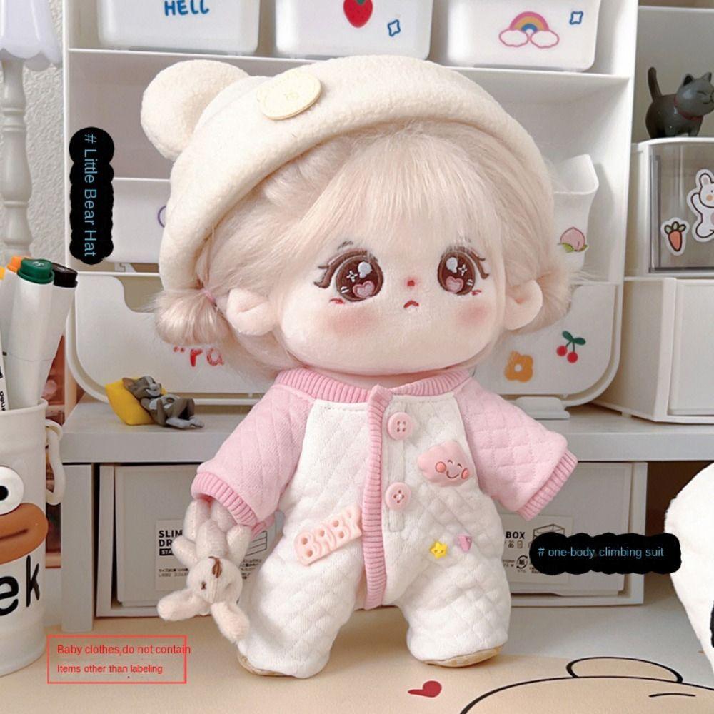Fashion 20cm Cotton Doll Clothes Dressing Game DIY Doll's Accessories Trendy Replacement Outfit