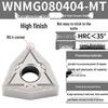 Peach-Shaped WNMG080404 Stainless Steel CNC Turning Insert