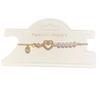 Jewelry Gift For Women Gold Plated Heart Pendant With Artificial Pearl And Zirconia