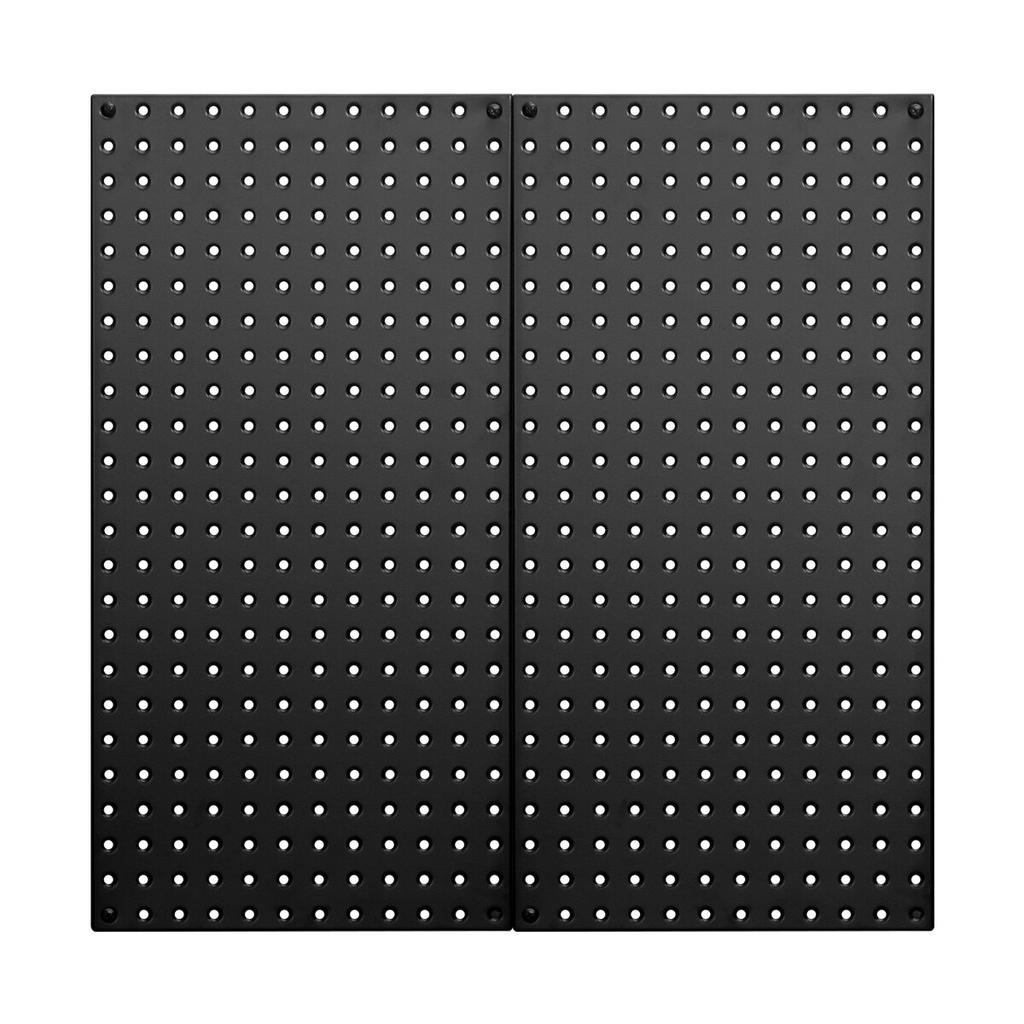 Metal Pegboard Panels 2 panels 24" x 12" Wall Organizer for Garage Tool