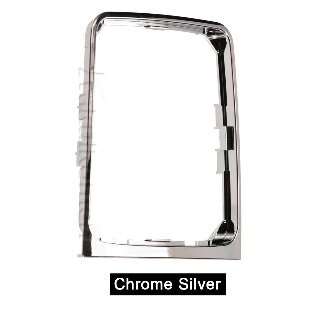 

Для VW Passat B7 2011-2015 Ручка переключения передач Рычаг переключения передач Рамка Кронштейн Круг Ручка переключения 3AA711113A Левая сторона Водитель Chrome-LHD