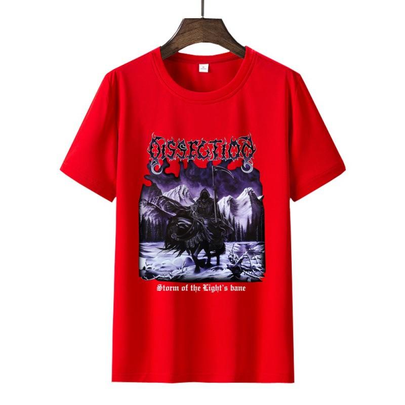 Harajuku Fashion Unisex tričko Death Metal Band Dissection Tričko Storm of The Lights Bane Tričko Běžné Streetwear Tričko Unisex tričko