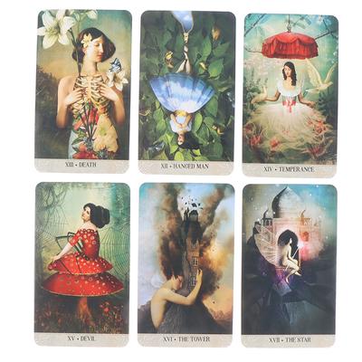 Mistik Zamanların Tarotu Oracle Kartları Parti Kehanet Kehanet Tahtası Oyun Kartları