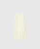 Lugkaeseuteu Yvonne Layered V-Neck Sleeveless Dress_Ivory