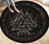 Viking Valknut Yggdrasil Strom života Oblastní koberec Kulaté koberce Koberce do obývacího pokoje Ložnice Podložka pod nohy Dekorace Protiskluzová podložka na podlahu