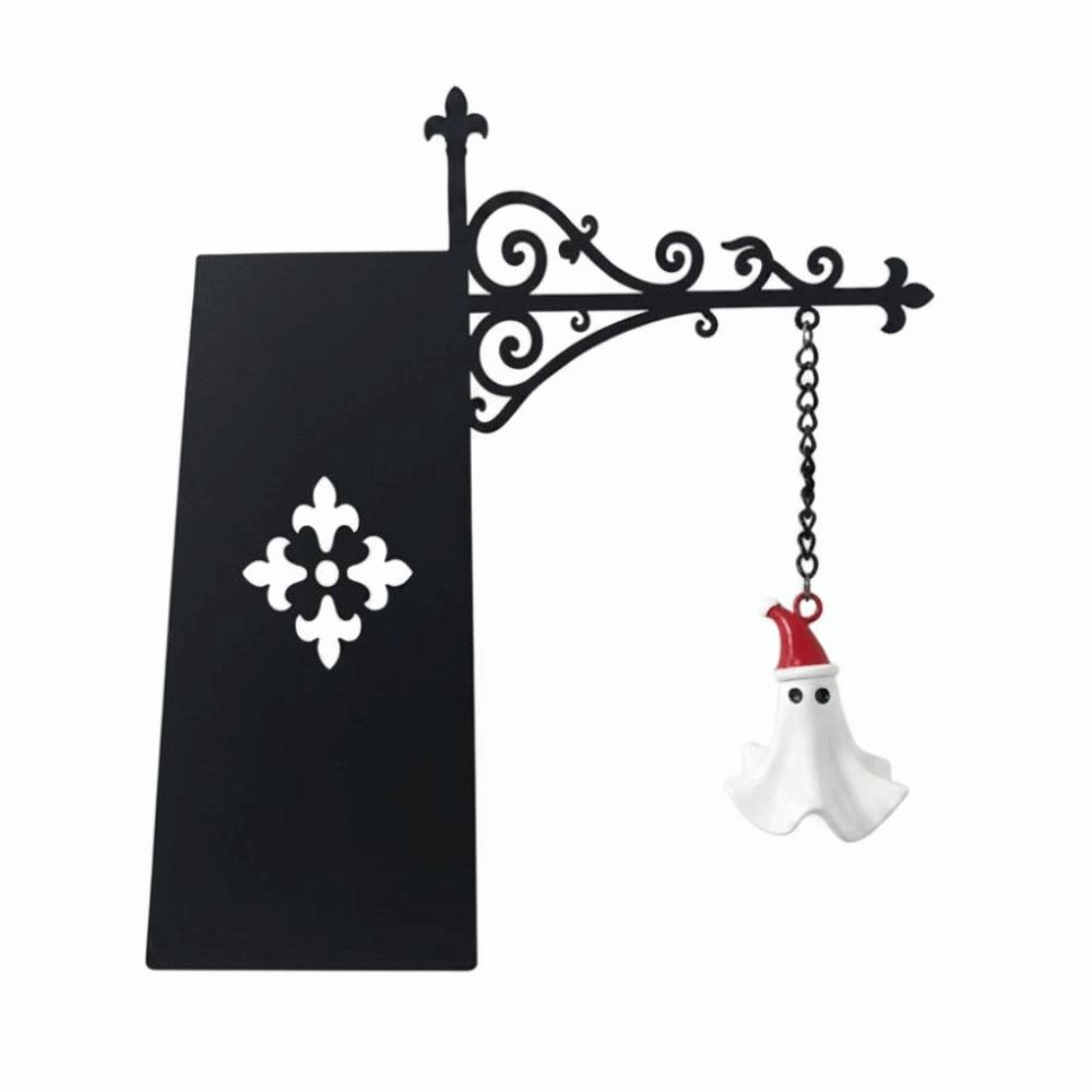 Metal Shelf Divider Patchwork Library Marker Hanging Bookmarker Ghost Bookmark Office