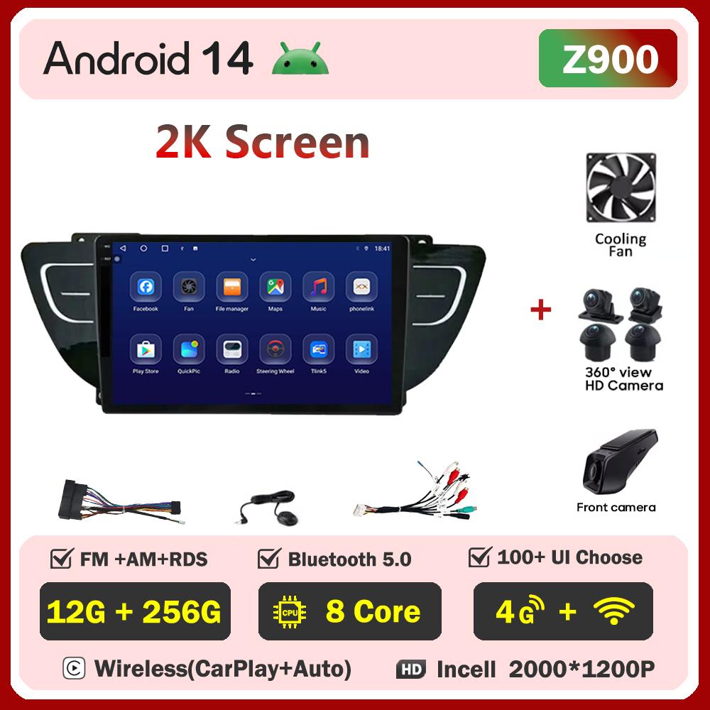 Car Video Player For Geely Atlas NL3 2016 - 2020 Carplay Android  Auto Radio Intelligent System GPS Navigation Touch Screen RDS