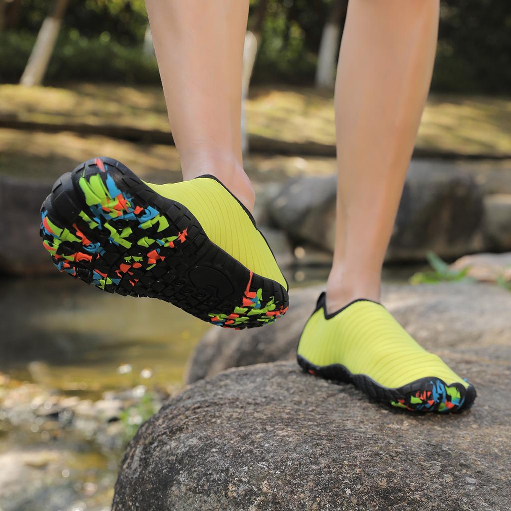 Traceway shoes fashionable and casual outdoor ultra-light non-slip sports socks shoe cover one pedal breathable and quick drying