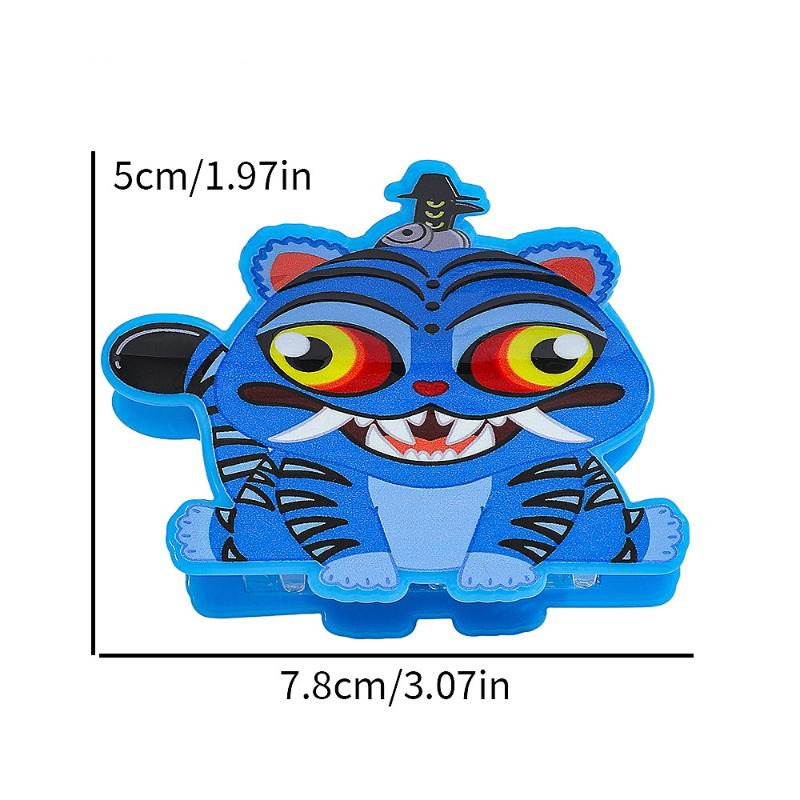 

Cute Cartoon Demon Hunters Kpop Acrylic Hair Clip Shark Clip For Woman Girls Movie Anime Creative Colorful Hair Accessories Gift