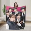Relax TWS Boy Group Blanket Stuff Sofa Decorative  Throw Blankets Super Warm Flannel for Office