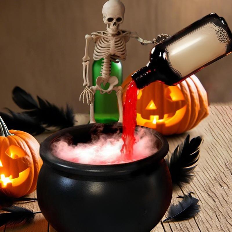 Halloween Magic Floating Potion Bottle Glowing Witch Cauldron Trick Or Treat Party Favors Sparkling Potion Diffuser Set Party