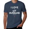 I Love It When My Husband Brings Me Wine T-Shirt Graphics for a Boy Black T-shirts for Men