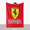 For Ferrari SP1 812 F40 F12TDF SF90 Flannel Blanket Student Nap Dormitories All-season Suitable Air-conditioned Rooms Thin Style