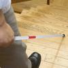 Faltbarer Blindenstock, 123 cm / 48,4 Zoll Tragbarer Gehstock Verstellbar Aluminiumlegierung Zusammenklappbare Stützkrücke (Faltbar in 4 Abschnitte)