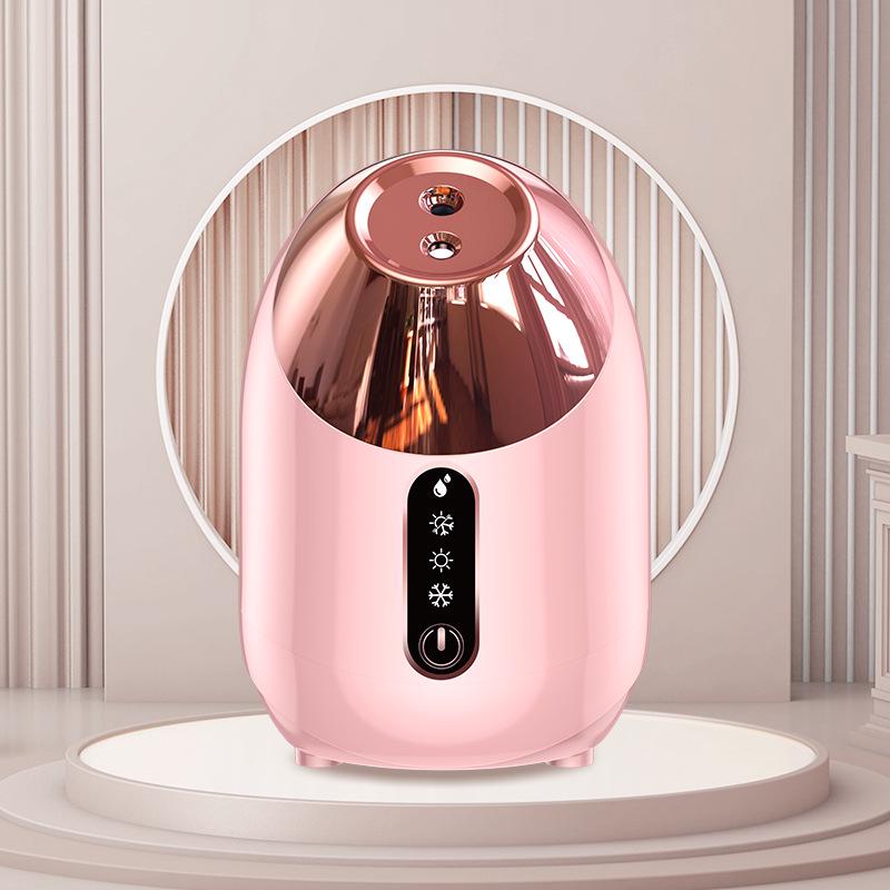 Nano Mist Facial Steamer & Humidifier - Hot/Cold Dual Spray Hydrating Device