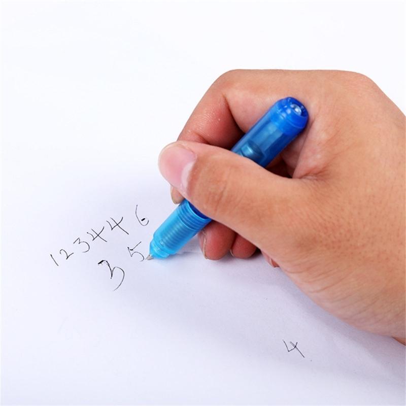 10PCS Rotating Ballpoint Pen With LED Light For Stress Relieving And Night Writing Perfect For Students And Workers