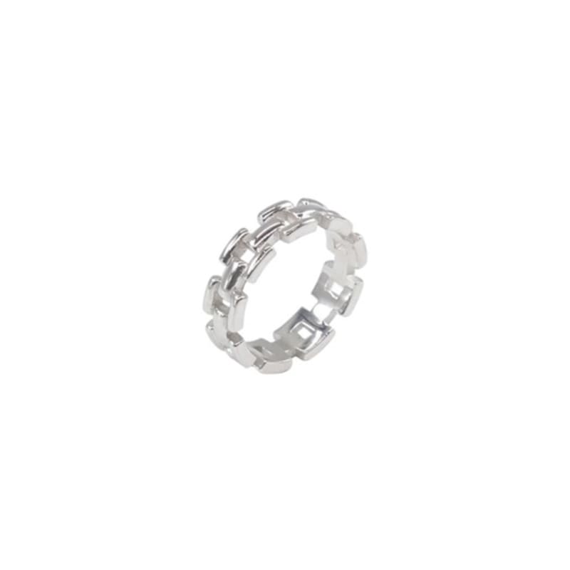 aphrose square chain ring