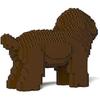 JEKCA Toy Poodle 05SM05 Plastic Building Blocks for Dogs Ideal Educational STEM Toy for Ages 14+ Interactive Pet Training and C