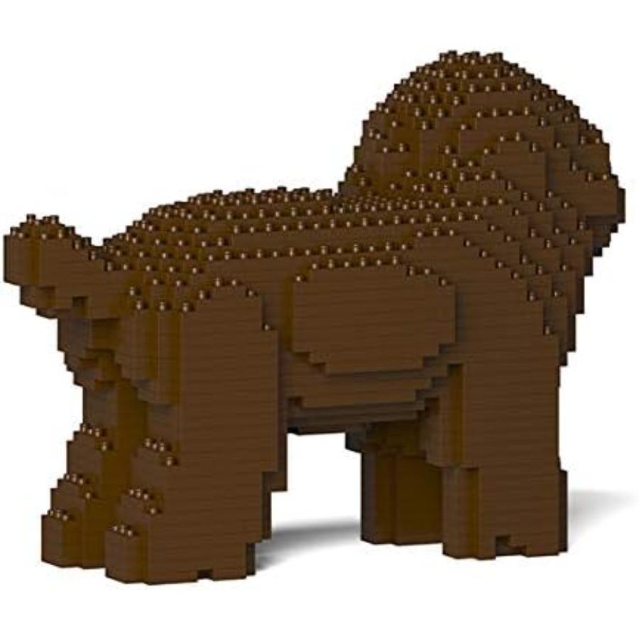 JEKCA Toy Poodle 05SM05 Plastic Building Blocks for Dogs Ideal Educational STEM Toy for Ages 14+ Interactive Pet Training and C