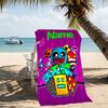 Customizable Personalized Beach Towels Geometry Dash Themed designs.Suitable for the Beach, Yoga, Sports;ideal As Beach Accessories