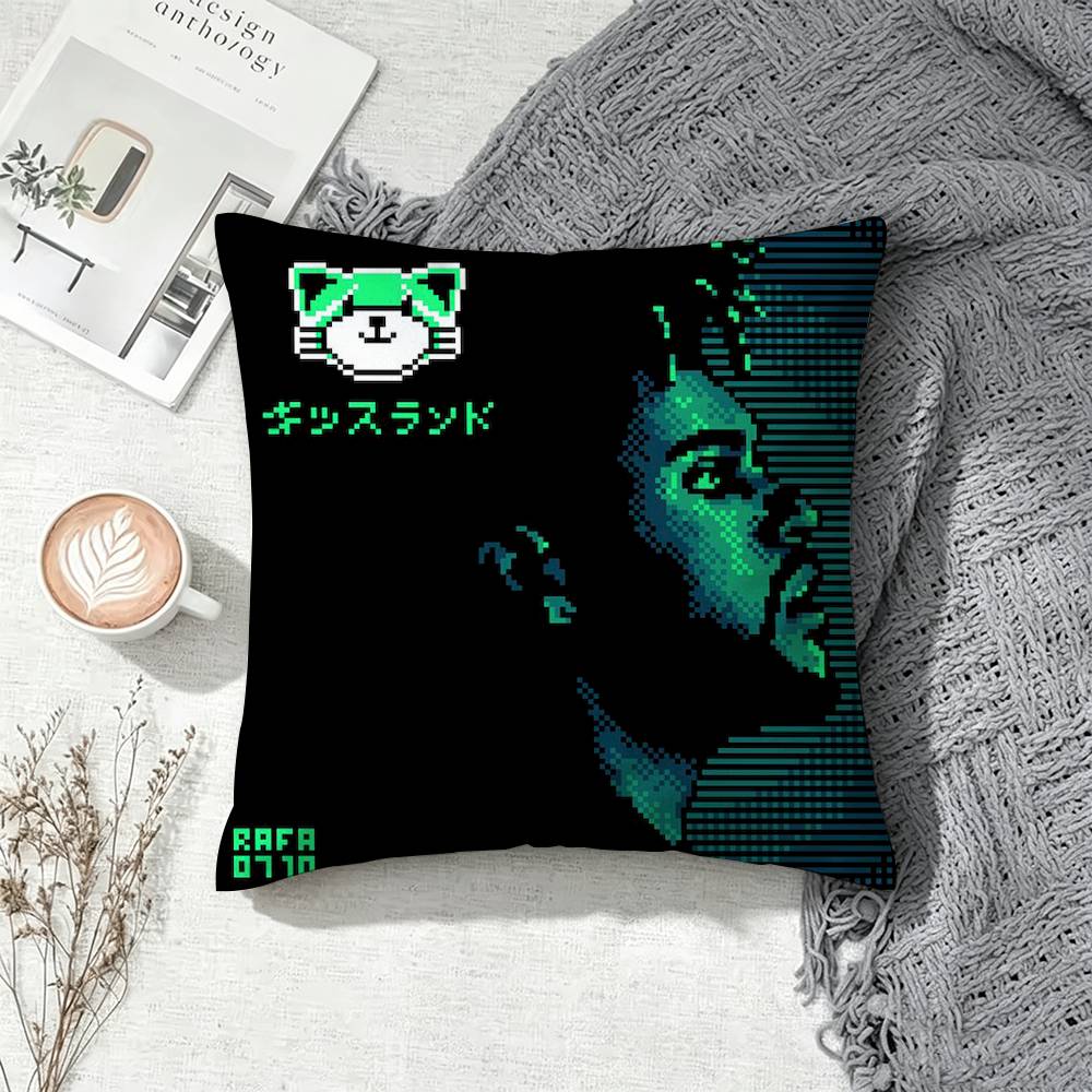 The W-weeknd Kiss Land  Square Pillow Case Multi Sizes For Car Home Bedroom Decor Custom Valentine Gifts
