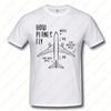 Wie Flugzeuge fliegen T-Shirt Ingenieur Pilot T-Shirt Lustig Herzschlag Flugzeugmuster Bedrucktes T-Shirt Baumwolle Männer Frauen Sommer Coole T-Shirts
