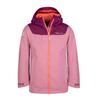 Children's Rain Jacket for a Girl Trollkids Girls Bergen Jacket Orchid/mulberry/peach (611-227)