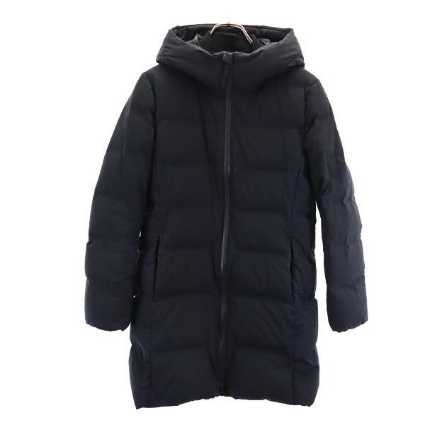 UNIQLO seamless down coat M Black series hood Women Used