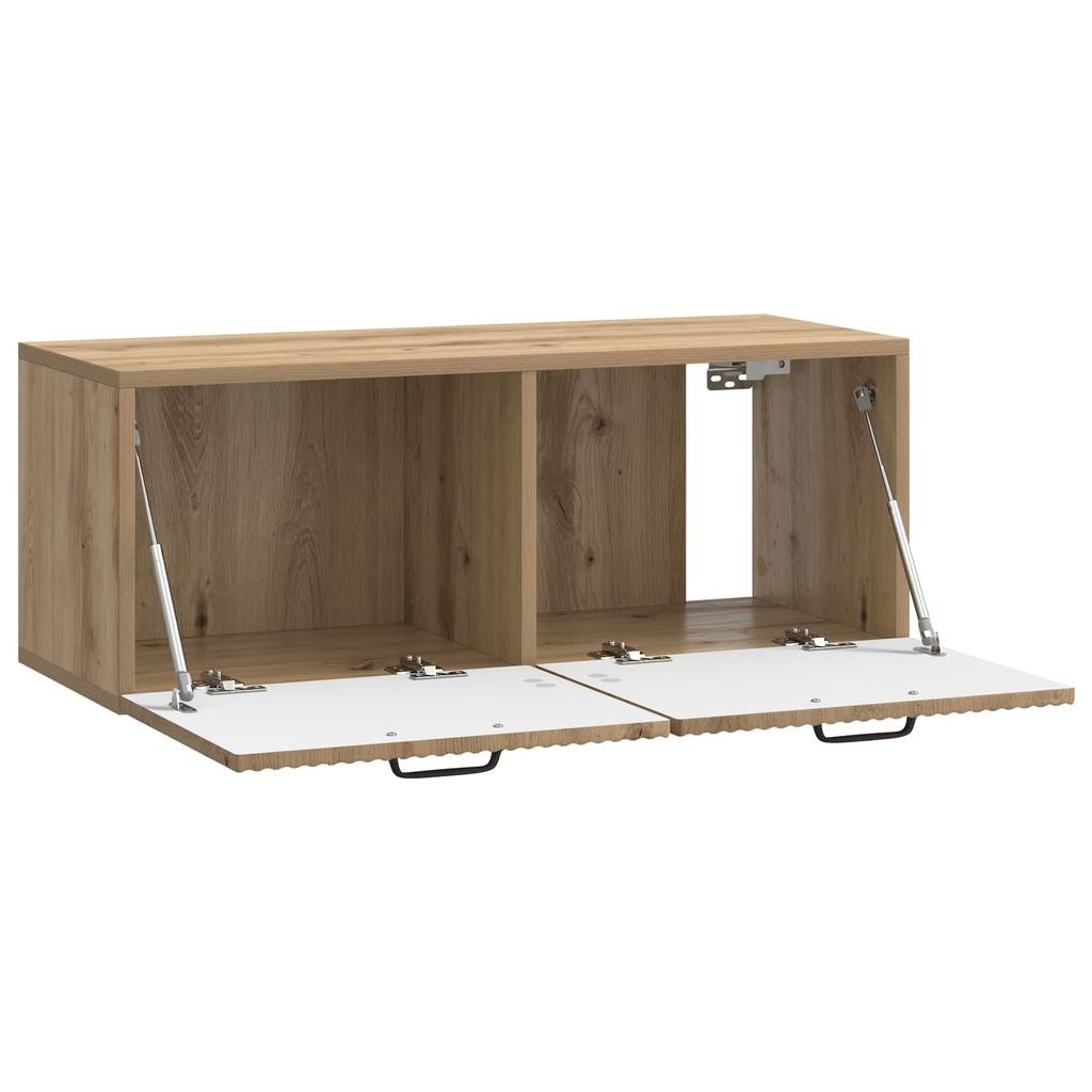 Wall Mounted TV Cabinet Artisan Oak 78.5 x 31 x 30 cm