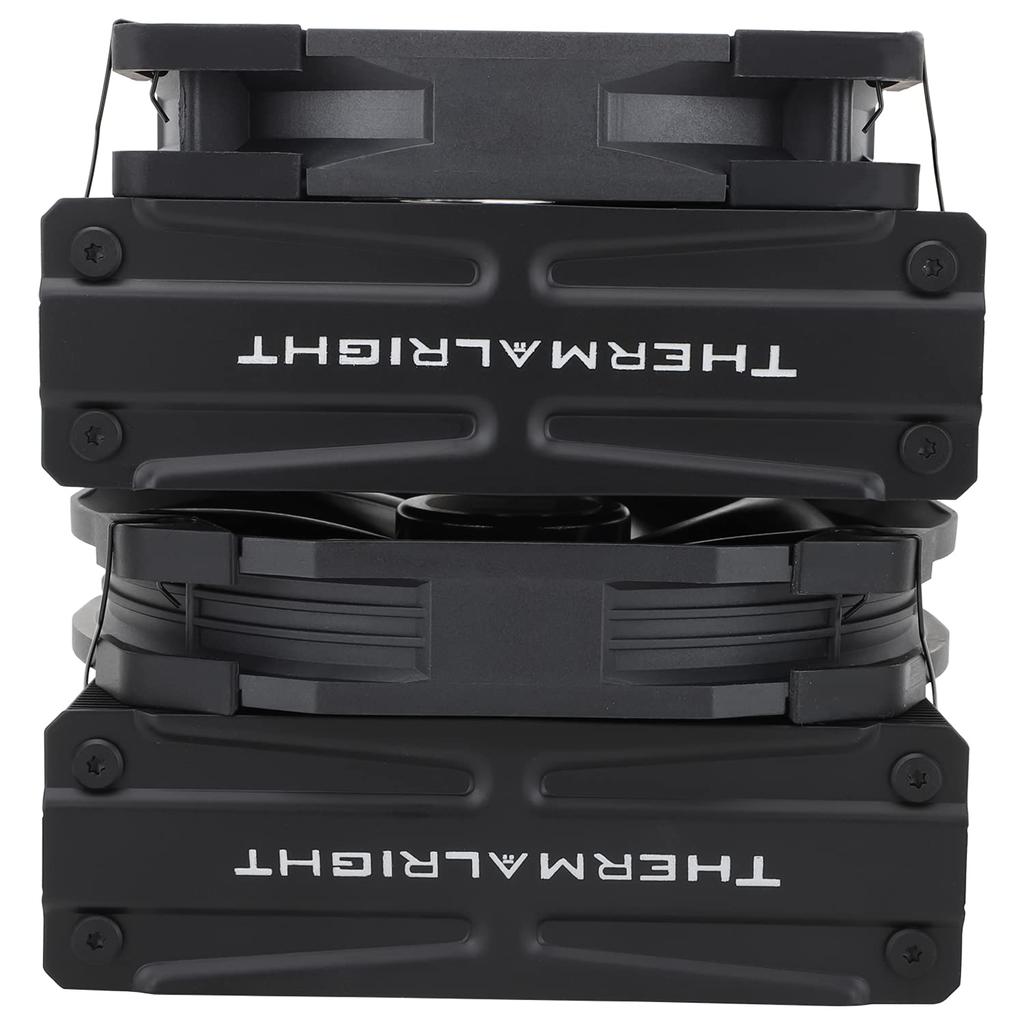 Thermalright Cooler CPU Side Flow Frost Spirit 140 BLACK V3 Structură turn dublu 4 conducte de căldură de 8 mm Compatibil cu Intel LGA1700 Echipat cu Square