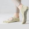 New Pilates Socks Yoga Socks Pure Cotton Non Slip Toe Isolation UK4-7