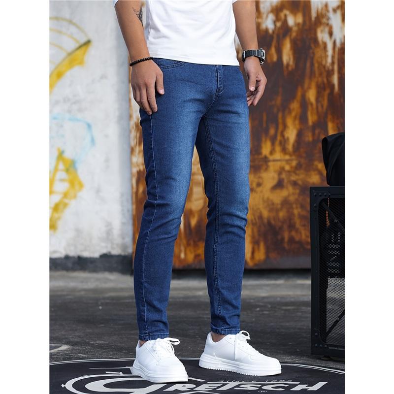 Stretch-Röhrenjeans für Herren
