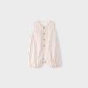 Koala Noses Striped Sleeveless Infant Romper